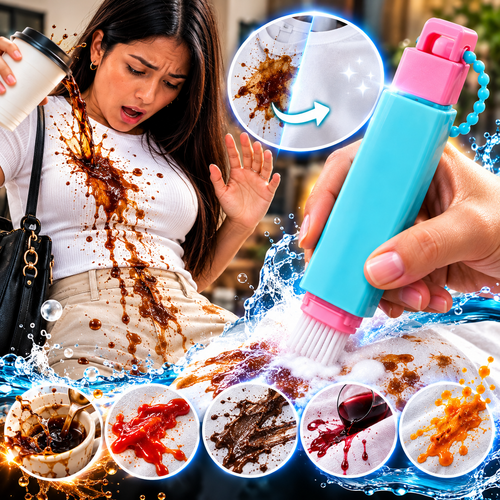 🔥 ¡ADIÓS A LAS MANCHAS! Lápiz Quitamanchas para Ropa